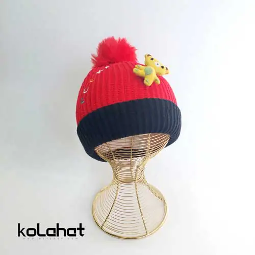 کلاه بچگانه عروسکی داخل خز (KLT-T2335)
