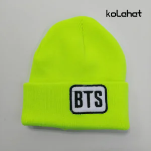 کلاه رنگی بافت طرح BTS - عمده (KLT-O2319)