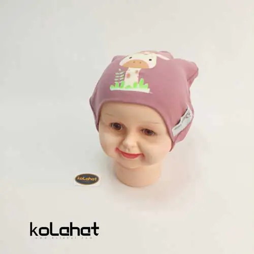 کلاه بچگانه تریکو طرح زرافه (KLT-T2476)