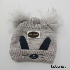 کلاه بچگانه طرح خرگوش - عمده (KLT-2287)