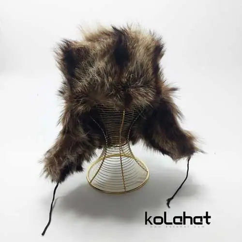 کلاه روسی اصلی مدل پوست گرگ (KLT-2536)