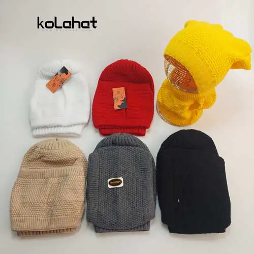 کلاه شال رینگی بزرگسال - عمده (KLT-2616)