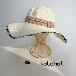 کلاه ساحلی کنفی زنانه (KLT-T2649)