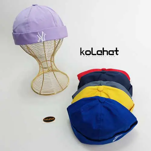 کلاه لئونی کتان رنگی - عمده (KLT-2625)