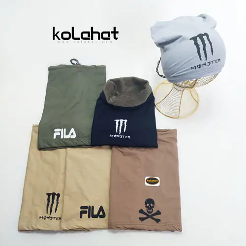 کلاه اسکارف کشی داخل خز - عمده (KLT--2581)