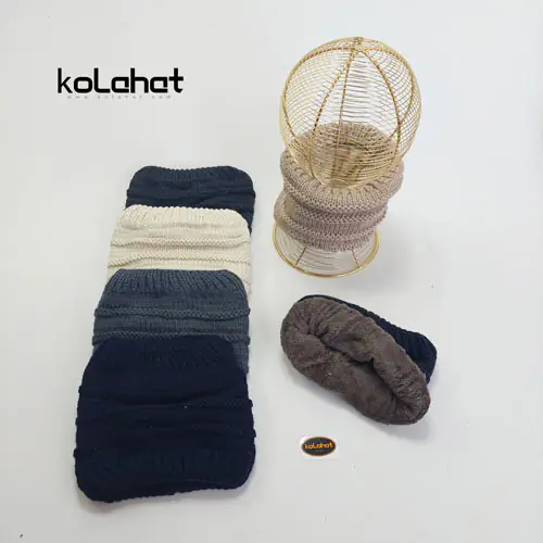 شال گردن رینگی داخل خز - عمده (KLT-2591)