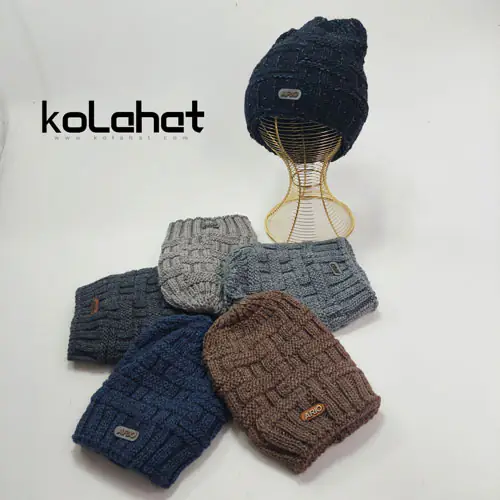 کلاه بافت مردانه - عمده (KLT-2569)