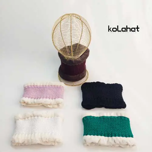 یقه رینگی بچگانه داخل خز - عمده (KLT-2691)
