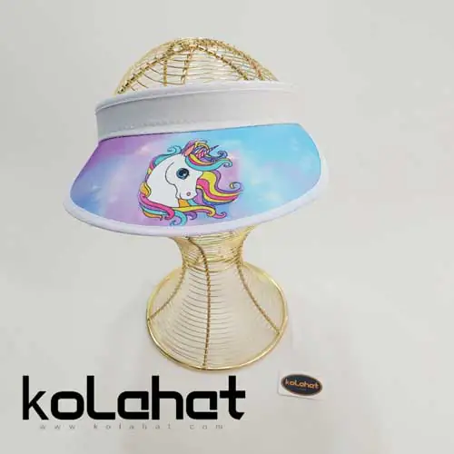 نقاب آفتابگیر پشت کشی کارتنی دخترانه (KLT-T2721)