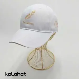 کلاه نقاب دار کتان گلدوزی پر - عمده (KLT-2696)