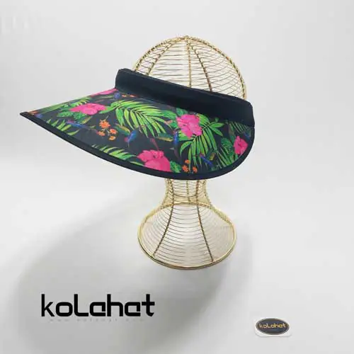 نقاب آفتابگیر تلی گلدار (KLT-T2715)