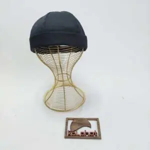 کلاه لئونی مشکی ساده - عمده (KLT-2760)