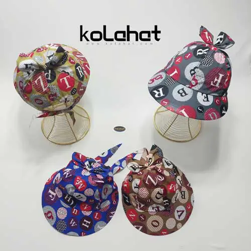 آفتابگیر کلاه دار دخترانه - عمده (KLT-2713)