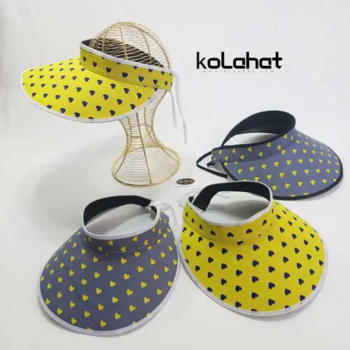 نقاب آفتابگیر قلبی پشت کشی - عمده (KLT-2677)