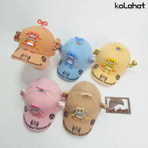 کلاه بچگانه نقاب دار مدل شاخ دار - عمده (KLT-2820)