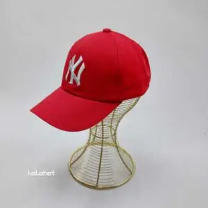 کلاه نقابدار کتان اصلی NY رنگی - عمده (KLT-2910)