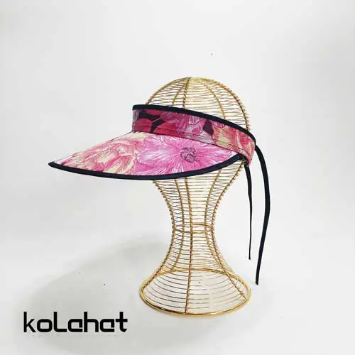 نقاب آفتابگیر گلدار پشت کشی (KLT-T2793)