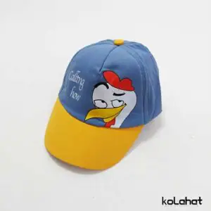 کلاه بچگانه نقابدار رنگی کتان - عمده (KLT-2936)