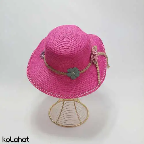کلاه ساحلی دخترانه کنفی اصل (KLT-T2850)