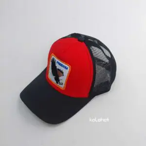 کلاه بیسبالی پشت توری طرح عقاب (KLT-T2946)