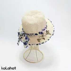 کلاه ساحلی پفکی دخترانه - عمده (KLT-2849)