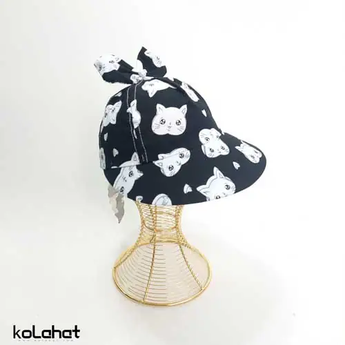 کلاه آفتابگیر دخترانه نخی (KLT-T2802)