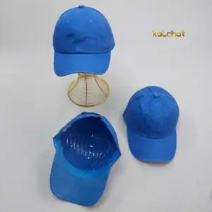 کلاه نقابدار کتان اصلی آبی - عمده (KLT-3046)
