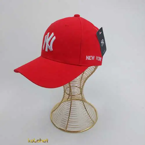 کلاه بیسبالی NY کتان وارداتی (KLT-T3028)