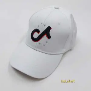 کلاه نقابدار کتان طرح تیک تاک - عمده (KLT-3054)