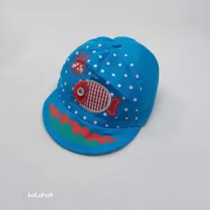 کلاه بچگانه نقابدار طرح تک ماهی - عمده (KLT-2960)