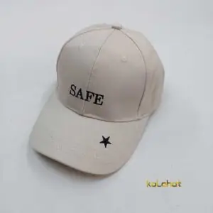 کلاه نقابدار کتان اصلی طرح SAFE - عمده (KLT-3044)