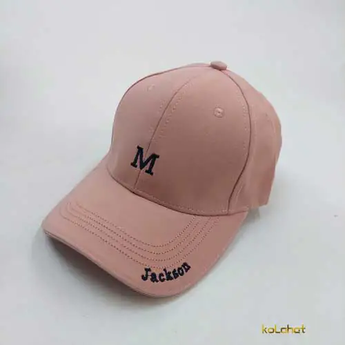 کلاه بیسبالی طرح M کتان اصلی (KLT-T3070)