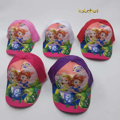 کلاه نقابدار دخترانه چاپی خارجی - عمده (KLT-3073)