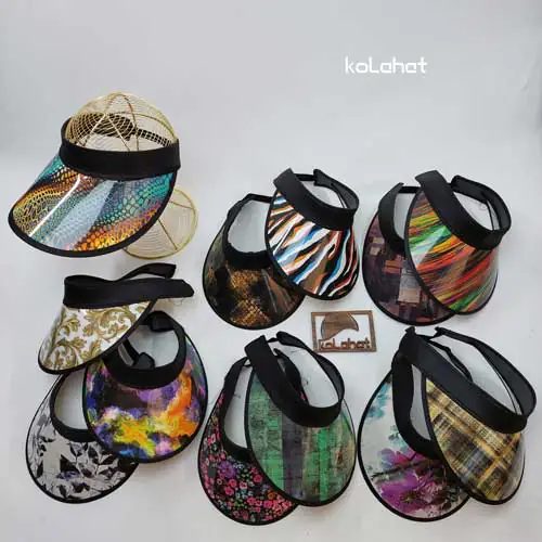 نقاب آفتابگیر گلدار طلقی - عمده (KLT-2970)