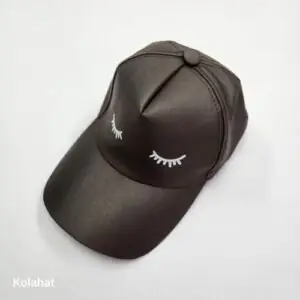 کلاه کتان کجراه طرح پلک بزرگسال - عمده (KLT-3178)