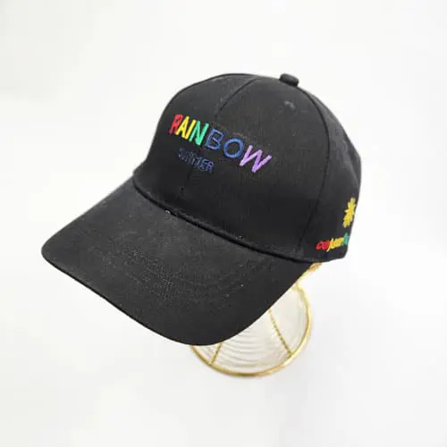کلاه نقابدار طرح RAINBOW کتان اصلی (KLT-T3181)
