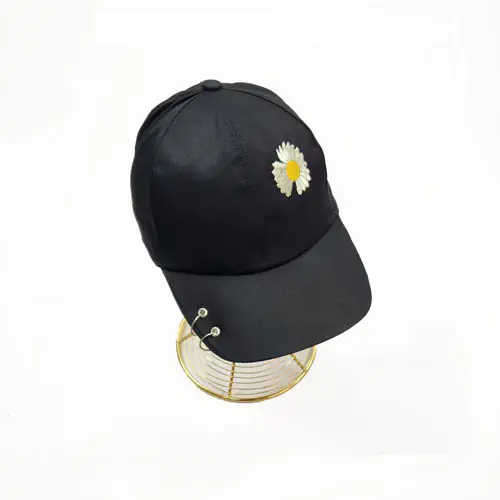 کلاه بیسبالی بابونه پرسینگی کتان (KLT-T3341)