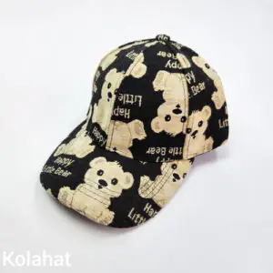 کلاه بیسبالی فانتزی طرح خرس (KLT-T3386)