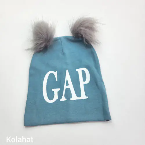 کلاه بچگانه تریکو طرح GAP - عمده (KLT-3460)