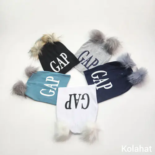 کلاه بچگانه تریکو طرح GAP - عمده (KLT-3460)