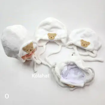 کلاه نوزادی تدی خرسی - عمده (KLT-3570)