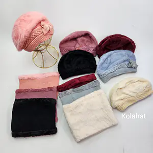 کلاه و شال رینگی زنانه موهر