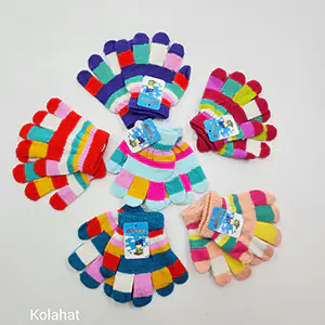 دستکش بچگانه رنگین کمان